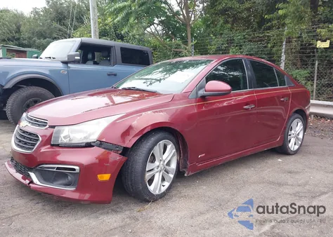 2015 Chevrolet Cruze Ltz from USA, damaged, VIN 1G1PG5SB5F7157408